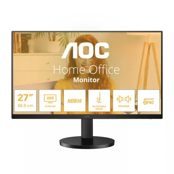 AOC U27B3AF computer monitor 68.6 cm (27 inch) 3840 x 2160 pixels 4K Ultra HD LED Black