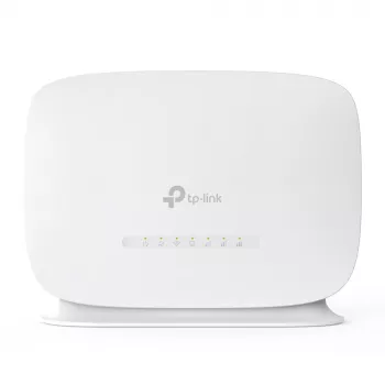 TP-Link 300 Mbps Wireless N 4G LTE Router, Wi-Fi 4 (802.11n), Single-band (2.4 GHz), Ethernet LAN, 4G, White, Tabletop router