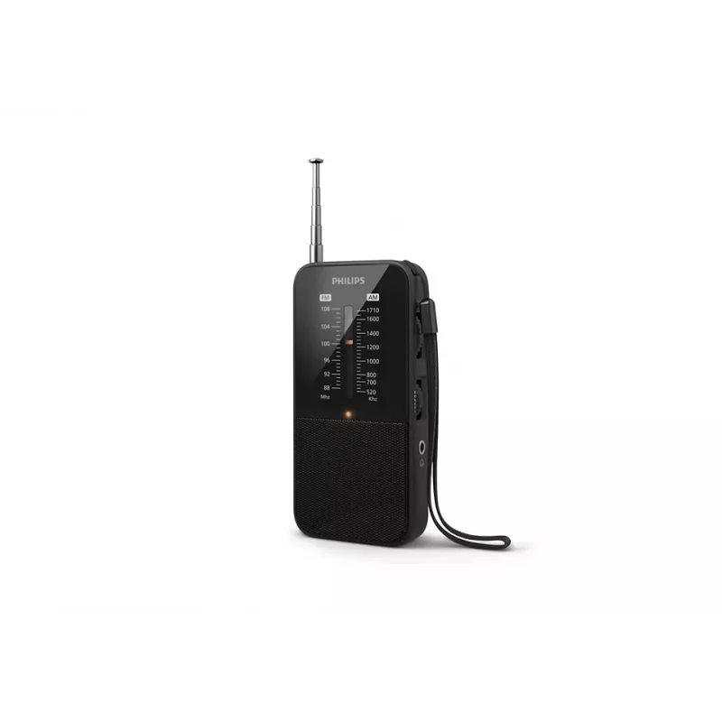 Portable Radio Philips TAR1509/00 Analog AM FM Black