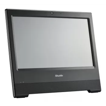 Shuttle All-In-One Barebone X50V9, 15.6 inch Single-Touch-Screen (resistive), Celeron 7305U, WiFi, IP54, fanless, 24/7 permanent operation