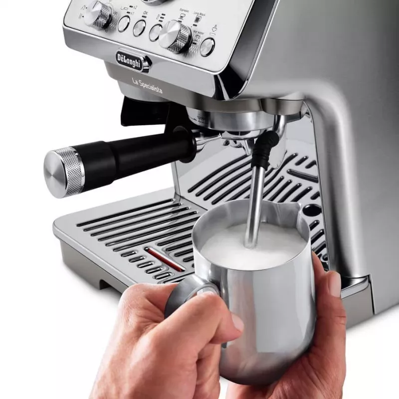 De'Longhi La Specialista Arte Evo EC9255.M espresso machine, Cold Brew, 1550 W, 15 bar, 1.7 L, Silver