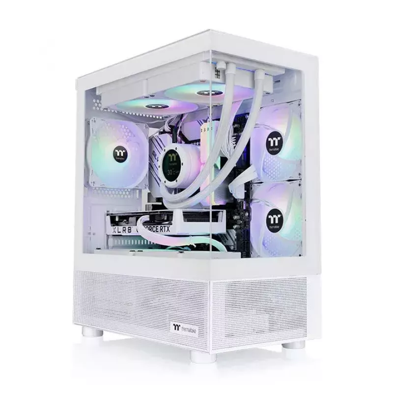 PC Case Thermaltake View 170 TG ARGB Snow Micro Tower White