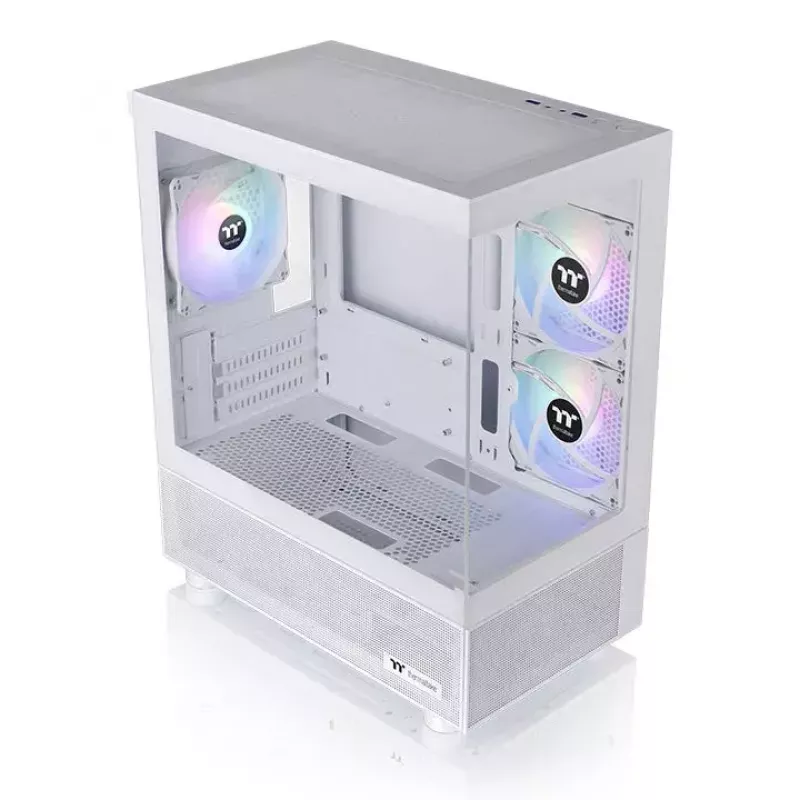 PC Case Thermaltake View 170 TG ARGB Snow Micro Tower White