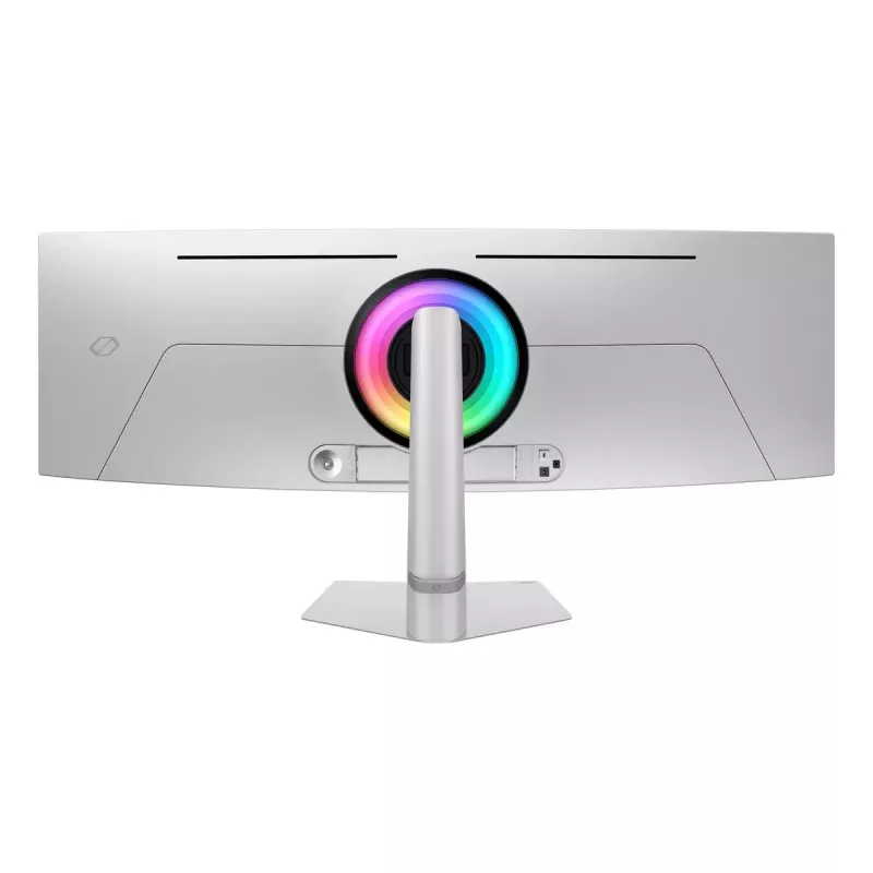 49 inch OLED Curved Monitor Samsung S49DG934SU — 5120×1440 Dual QHD, 32:9, 0.03 ms, USB hub, VESA, height adjustable, silver