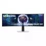 49 inch OLED Curved Monitor Samsung S49DG934SU — 5120×1440 Dual QHD, 32:9, 0.03 ms, USB hub, VESA, height adjustable, silver