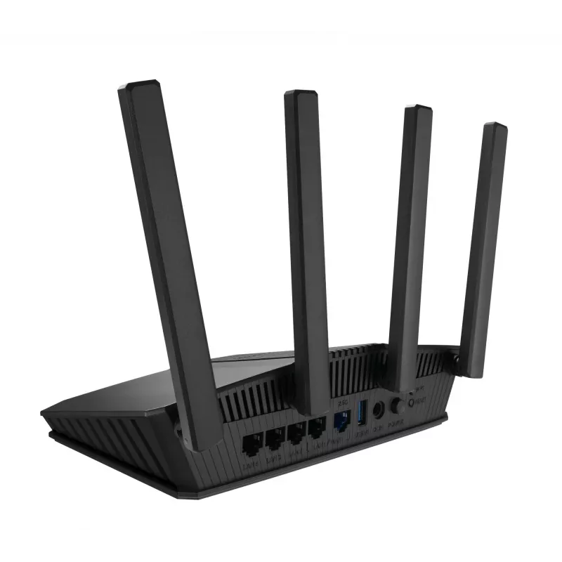 ASUS RT-BE58U V2 wireless router 2.5 Gigabit Ethernet Dual-band (2.4 GHz / 5 GHz) Black
