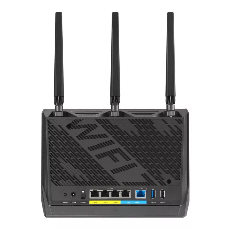 ASUS RT-BE86U wireless router 10 Gigabit Ethernet Dual-band (2.4 GHz / 5 GHz) Black