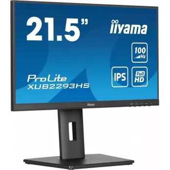 iiyama ProLite XUB2293HS-B6 computer monitor 54.6 cm (21.5 inch) 1920 x 1080 pixels Full HD LED Black