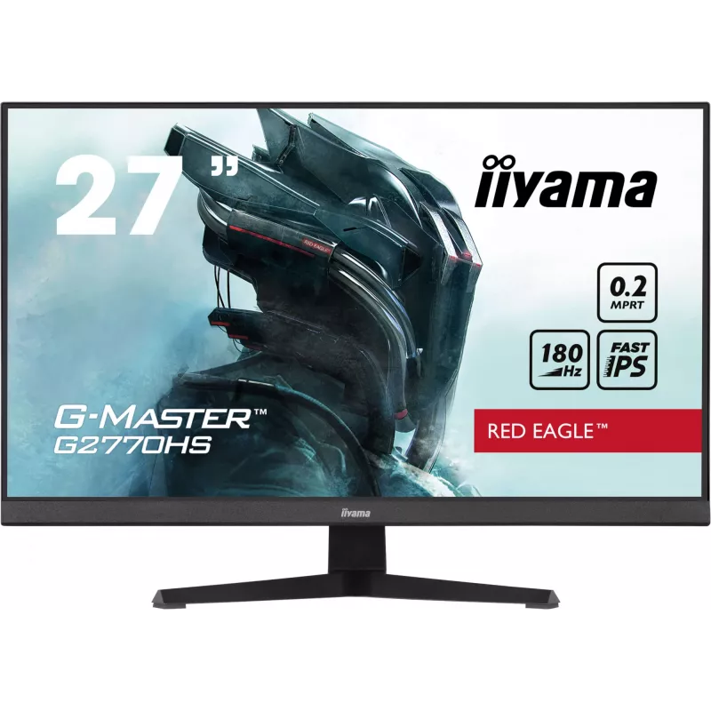 iiyama G-MASTER G2770HS-B1 computer monitor 68.6 cm (27 inch) 1920 x 1080 pixels Full HD LCD Black