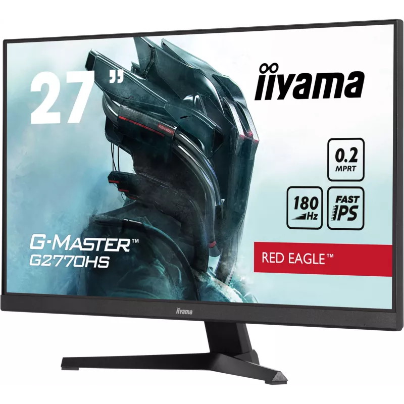 iiyama G-MASTER G2770HS-B1 computer monitor 68.6 cm (27 inch) 1920 x 1080 pixels Full HD LCD Black