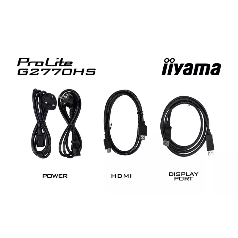 iiyama G-MASTER G2770HS-B1 computer monitor 68.6 cm (27 inch) 1920 x 1080 pixels Full HD LCD Black