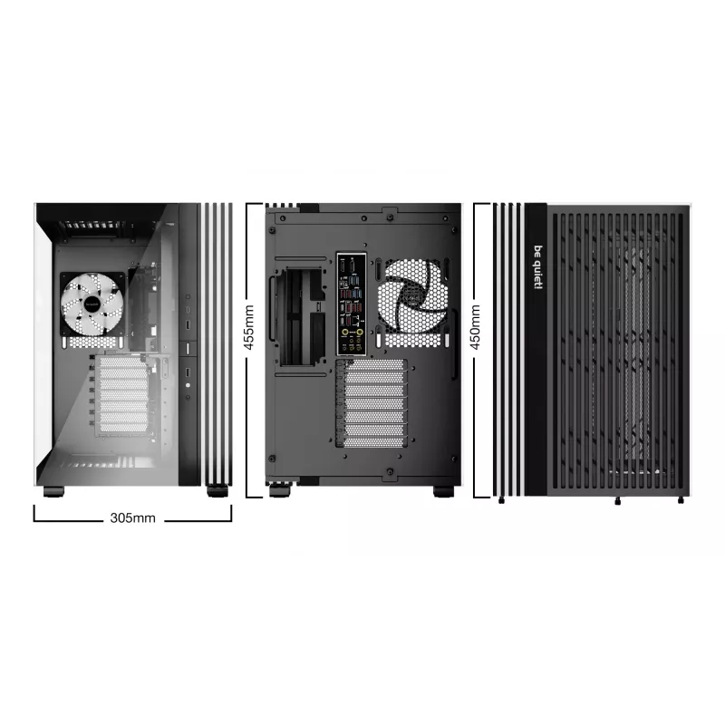 PC Case be quiet! LIGHT BASE 600 LX Midi Tower Black