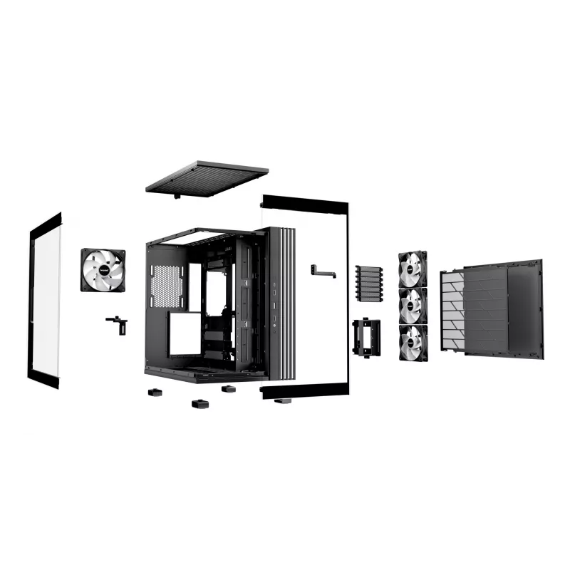 PC Case be quiet! LIGHT BASE 600 LX Midi Tower Black