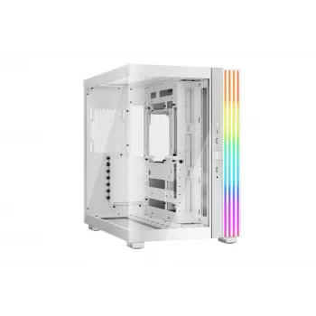 PC case be quiet! LIGHT BASE 600 DX White Midi Tower, ATX/microATX/Mini-ATX, glass side, RGB front, USB-C