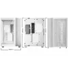 be quiet! Light Base 600 DX BGW66 Midi Tower PC case, ATX/micro-ATX/Mini-ITX, tempered glass side panel, ARGB, USB-C, White