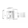 be quiet! Light Base 600 DX BGW66 Midi Tower PC case, ATX/micro-ATX/Mini-ITX, tempered glass side panel, ARGB, USB-C, White