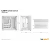 be quiet! Light Base 600 DX BGW66 Midi Tower PC case, ATX/micro-ATX/Mini-ITX, tempered glass side panel, ARGB, USB-C, White