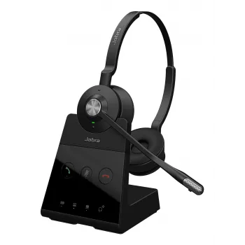 Jabra Engage 65 SE - Stereo, EMEA, Wireless, 40 - 16000 Hz, Office/Call center, 83 g, Headset, Black