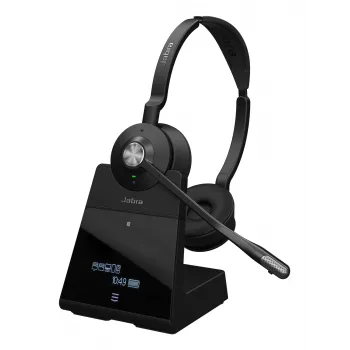 Jabra Engage 75 SE - Stereo, EMEA, Wireless, 40 - 16000 Hz, Office/Call center, 90 g, Headset, Black