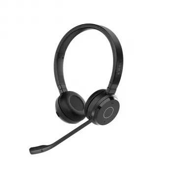 Jabra Evolve 65 TE - Link390a MS Stereo, Wired & Wireless, 20 - 20000 Hz, Office/Call center, 106.3 g, Headset, Black
