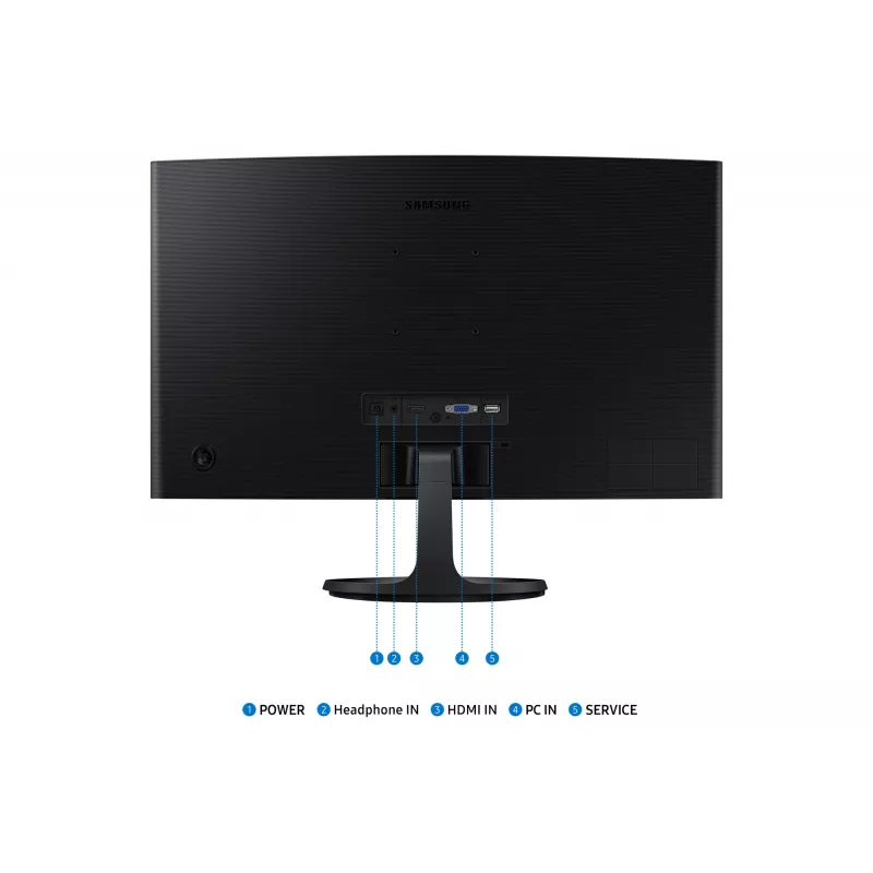 Samsung S36GD computer monitor 61 cm (24 inch) 1920 x 1080 pixels Full HD LCD Black
