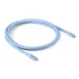 CLUB3D USB C cable blue, 2 m, USB C, USB C, USB4 Gen 2x2, 20 Gbit/s, Blue