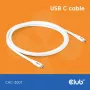 USB C cable CLUB3D CAC-3001 2m USB4 Gen 3x2 white