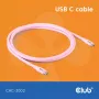 USB C cable CLUB3D CAC-3002 2m USB4 Gen 3x2 Pink