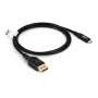 USB Type-C to DisplayPort 2.1 cable, club 3d CAC-1559, bi-directional, VESA DP80 certified, 1 m