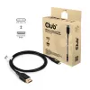 USB Type-C to DisplayPort 2.1 cable, club 3d CAC-1559, bi-directional, VESA DP80 certified, 1 m