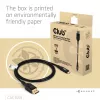 USB Type-C to DisplayPort 2.1 cable, club 3d CAC-1559, bi-directional, VESA DP80 certified, 1 m