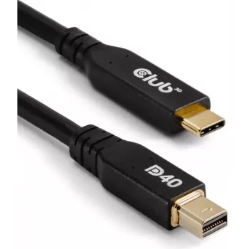 CLUB3D CAC-1561 DisplayPort cable 2 m Mini DisplayPort USB Type-C Black