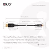CLUB3D Mini DisplayPort™ to DisplayPort™ Bi-Directional VESA DP80 Certified Cable M/M 1m/3.28ft