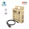 CLUB3D Mini DisplayPort™ to DisplayPort™ Bi-Directional VESA DP80 Certified Cable M/M 1m/3.28ft