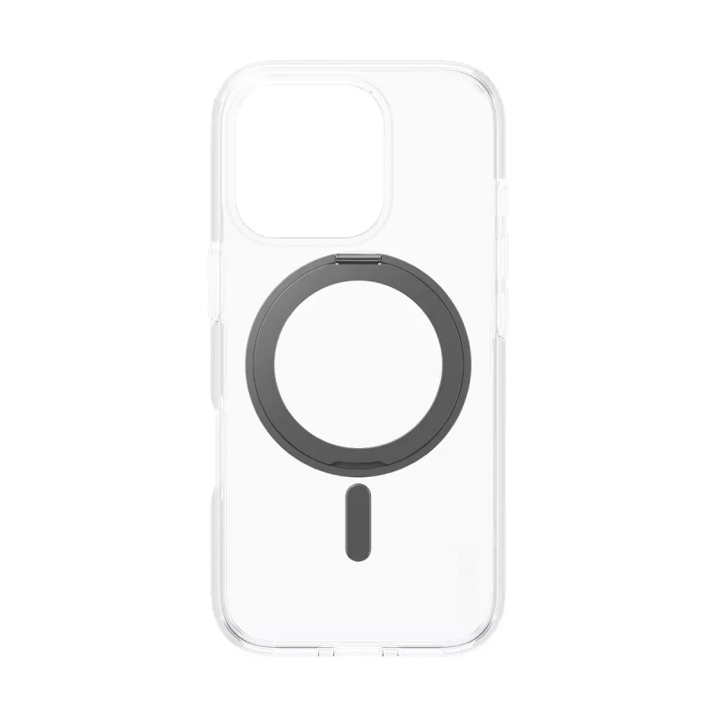 PanzerGlass CARE™ by ® Case Transparent w. Black Kickstand & MagSafe iPhone 16 Pro