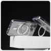 PanzerGlass CARE™ by ® Case Transparent w. Silver Kickstand & MagSafe iPhone 16