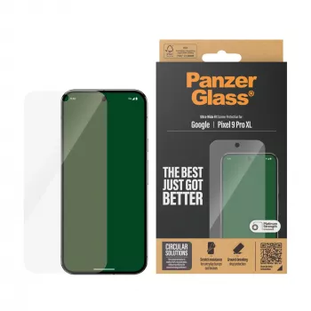 PanzerGlass ® Screen Protector Google Pixel 9 Pro XL | Ultra-Wide Fit