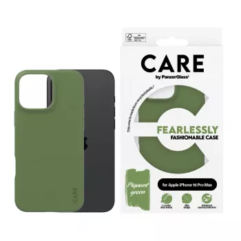 Cover PanzerGlass CARE by ® Fashionable Case Green iPhone 16 Pro Max