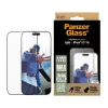 PanzerGlass ® Screen Protector Aluminum Frame iPhone 16 Pro Max| Ultra-Wide Fit