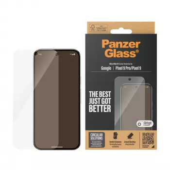 Screen Protector PanzerGlass Google Pixel 9 | 9 Pro Ultra-Wide Fit Scratch Shock Resistant