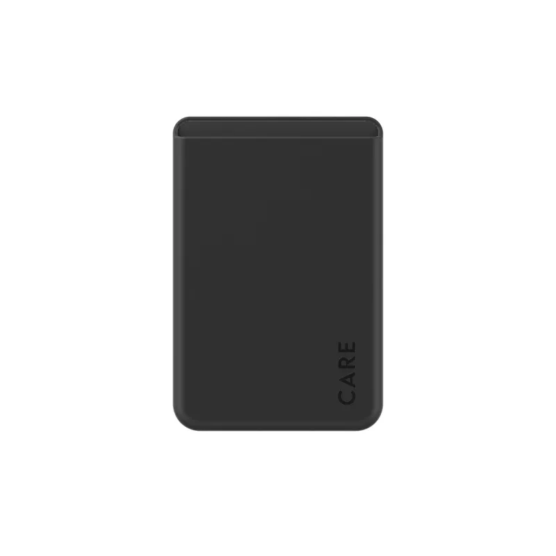 Cover PanzerGlass CARE by Fashionable Card Holder Black iPhone Transparent