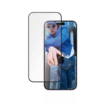 PanzerGlass ® Ceramic Screen Protector iPhone 16 Plus | 15 Plus | Ultra-Wide Fit w. EasyAligner