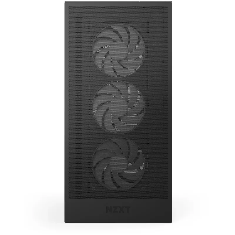 NZXT H5 Flow (2024) Mid Tower ATX Airflow PC Case, Black