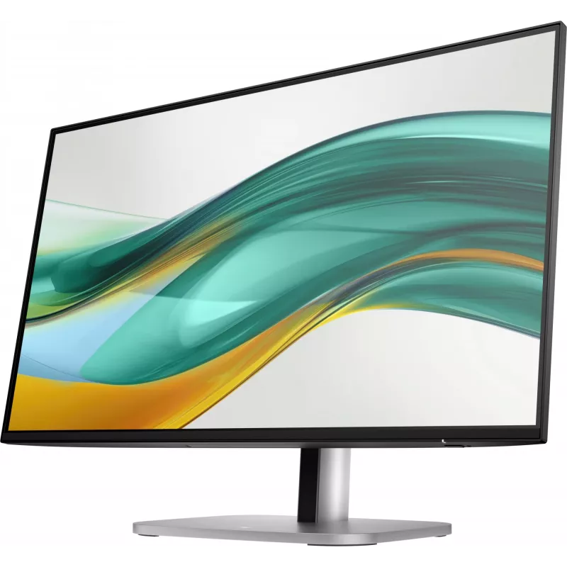 HP Series 5 Pro 23.8 inch FHD Monitor - 524pf, 60.5 cm (23.8 inch), 1920 x 1080 pixels, Full HD, LCD, 5 ms, Black, Silver