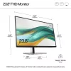 HP Series 5 Pro 23.8 inch FHD Monitor - 524pf, 60.5 cm (23.8 inch), 1920 x 1080 pixels, Full HD, LCD, 5 ms, Black, Silver