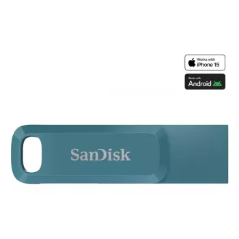WESTERN DIGITAL SanDisk Ultra Dual Drive Go - 512GB USB Stick - USB-C / USB-A - Navagio Bay