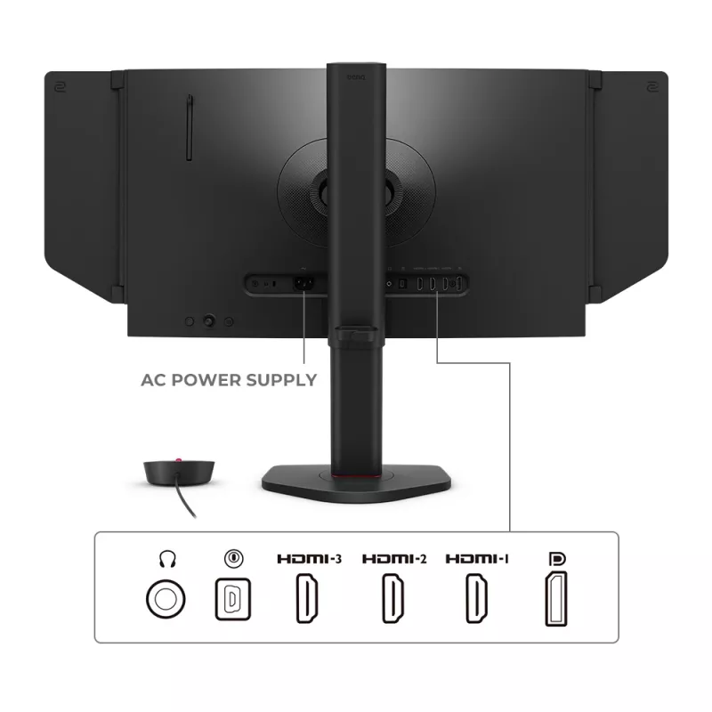 ZOWIE XL2566X+ computer monitor 62.2 cm (24.5 inch) 1920 x 1080 pixels Full HD Black