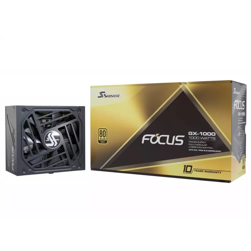 SEASONIC Focus Gx ATX 3.0 Power Supply Unit 1000 W 20+4 Pin ATX