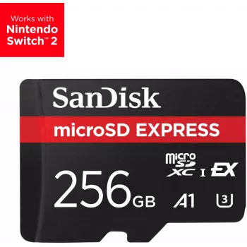 WESTERN DIGITAL Express microSD Card 256GB 880MB/s Read