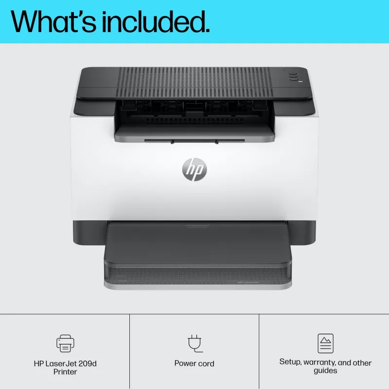 HP LaserJet M209d Printer, Laser, 600 x 600 DPI, A4, 29 ppm, Duplex printing, Black, White
